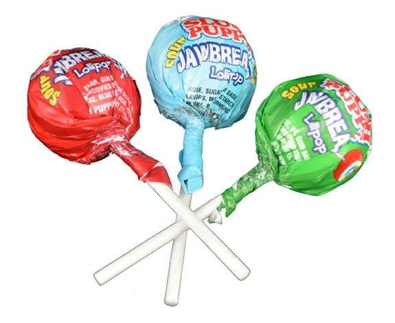 Slush Puppy Sour Jawbreaker Pop - CandyFavorites