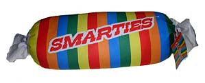Smarties Squishy Neck Roll Pillow - CandyFavorites