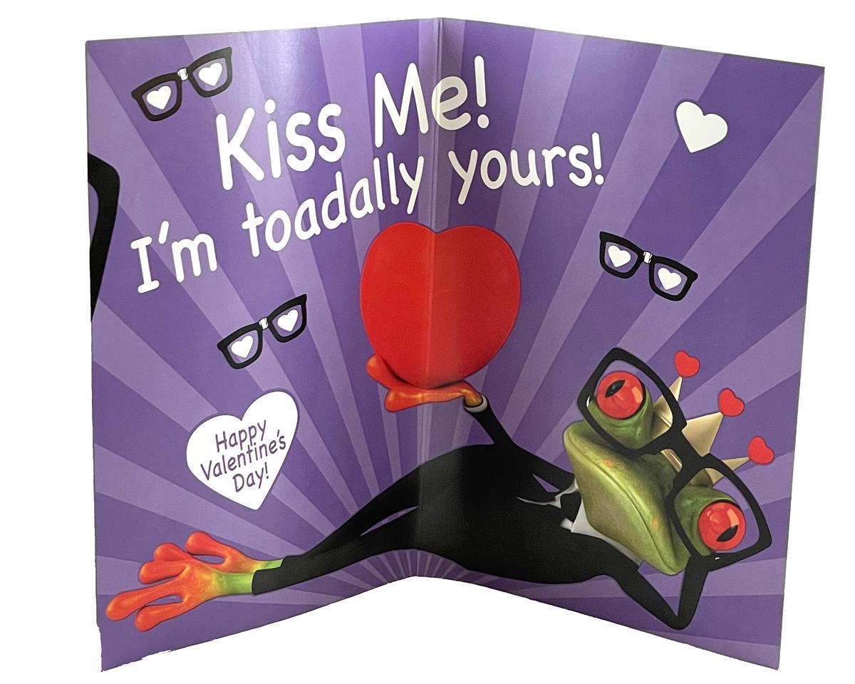 Smoochies Valentine Cards with Chocolate Lips - CandyFavorites