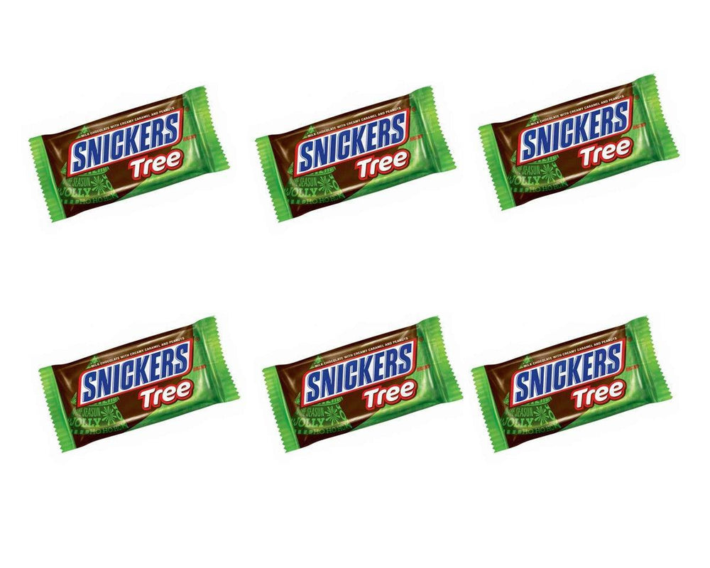 Snickers Christmas Tree 6 Pack - CandyFavorites