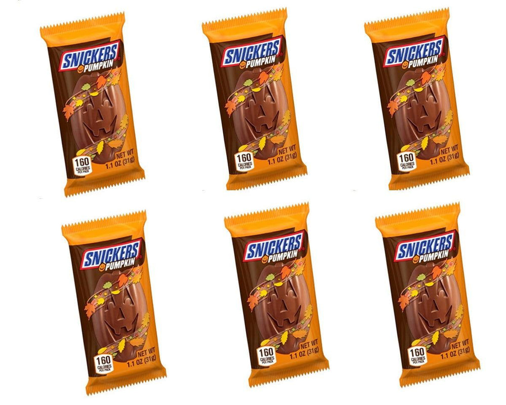 Snickers Halloween Pumpkins - CandyFavorites