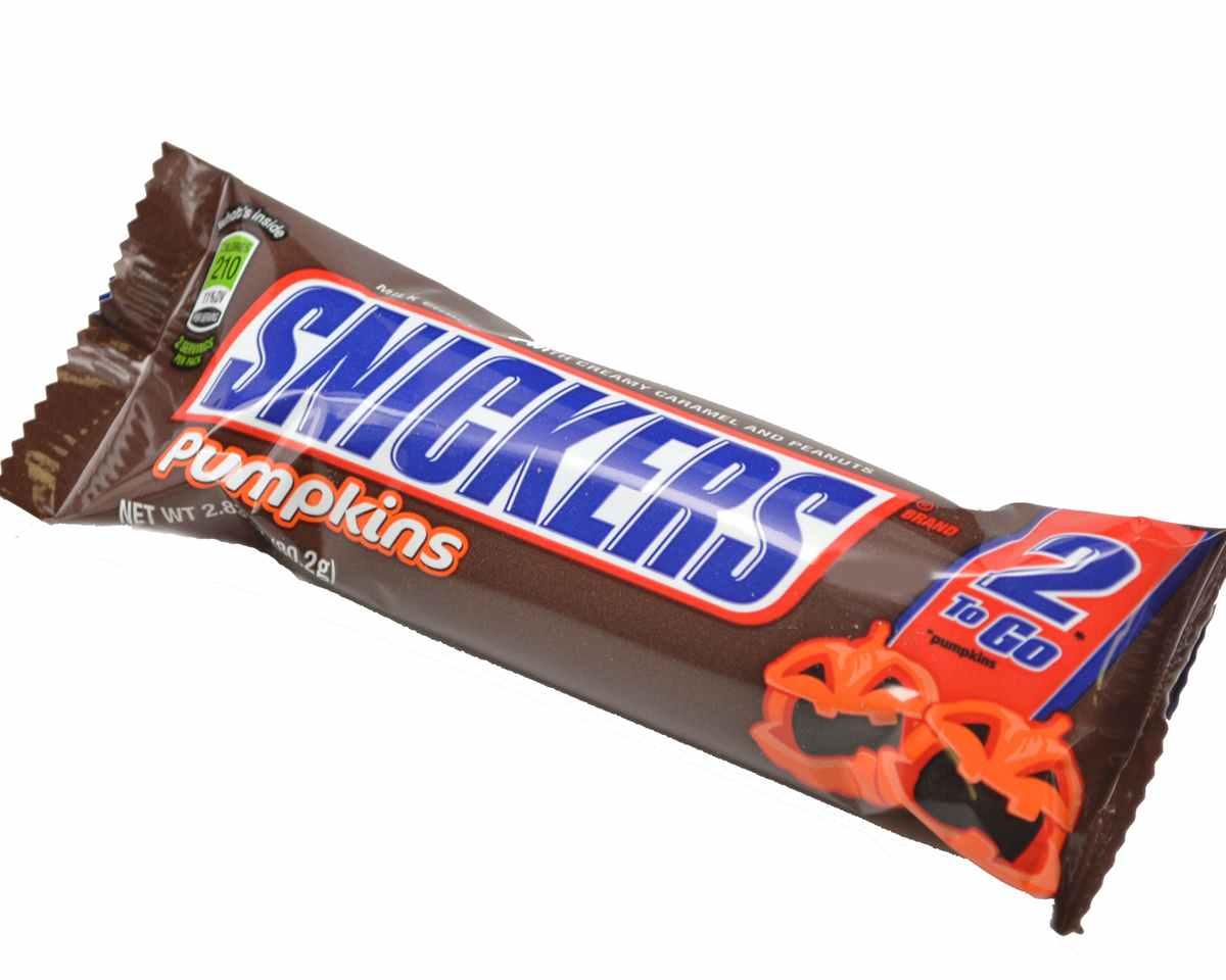 Snickers Pumpkins 2 to Go King Size - CandyFavorites