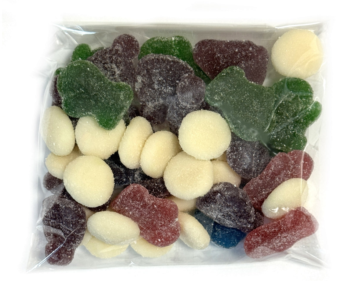 Snow Day Gummi Candy Flat Bags