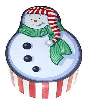 Snowman Retro Candy Gift Box - CandyFavorites