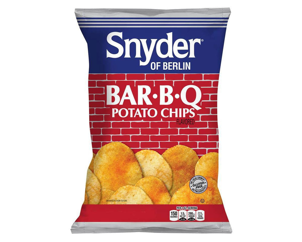 Snyders BBQ Chips 3 - 7.75 oz. Bags - CandyFavorites