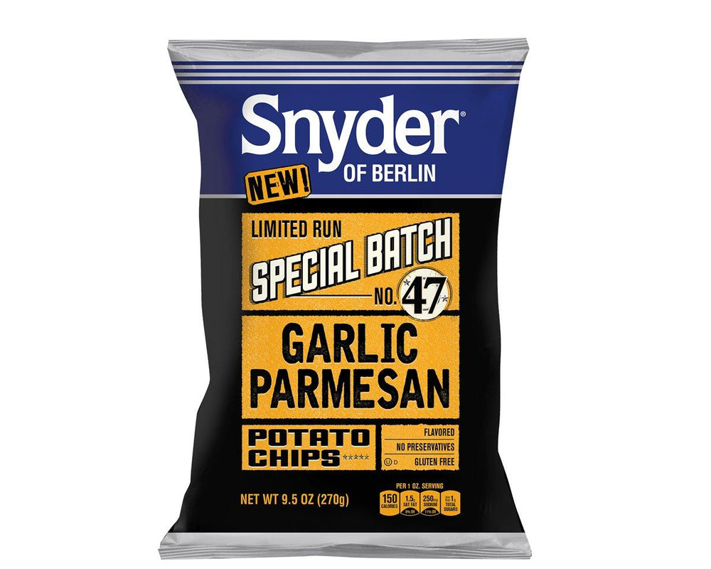 Snyders Garlic Parmesan Chips 3-7.75 oz Bags - CandyFavorites