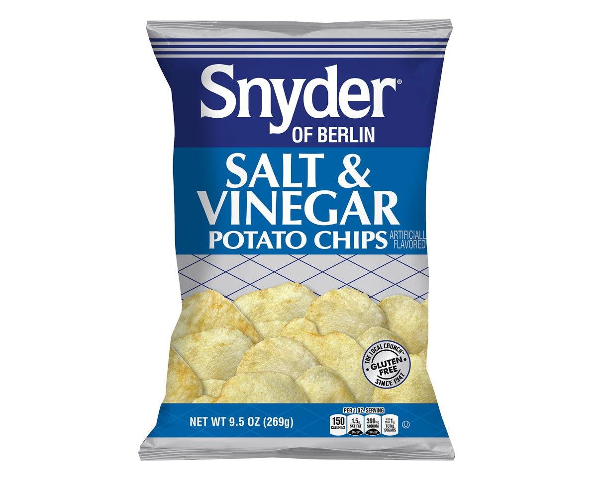 Snyders Salt n Vinegar Chips 3- 9.5 oz Bags - CandyFavorites