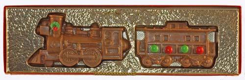 Solid Chocolate Holiday Train - CandyFavorites