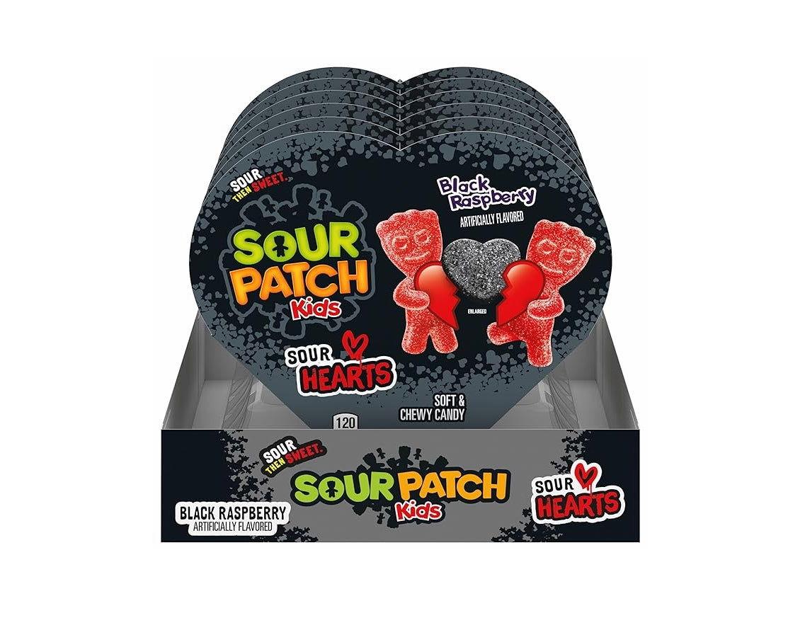 Sour Patch Kids Black Raspberries Hearts Soft Candy - 6 / Box – Candy ...
