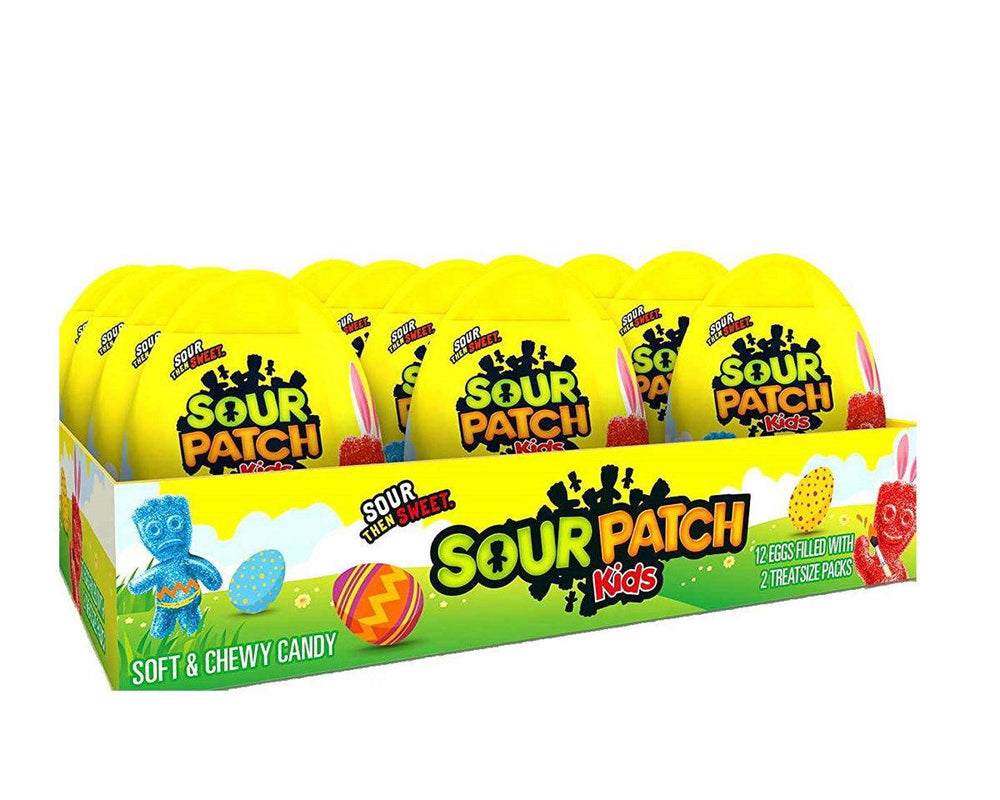 Sour Patch Kids Filled Easter Eggs - CandyFavorites