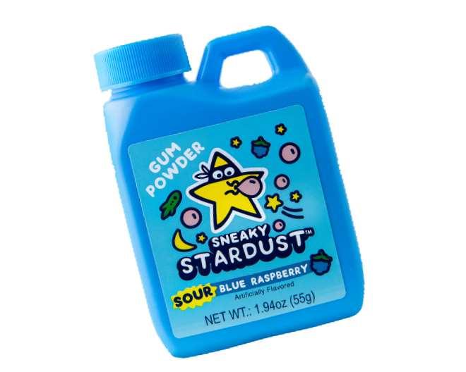 Starkust Candy Kidsmania Sour Sneaky Stardust 1.94 oz. Bubble Gum Powder - 12 / Box ...