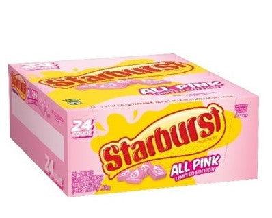Starburst All Pink Fruit Chews Limited Edition - CandyFavorites