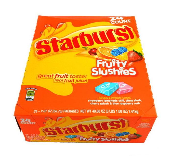 Starburst Fruity Slushies Fruit Chews - CandyFavorites