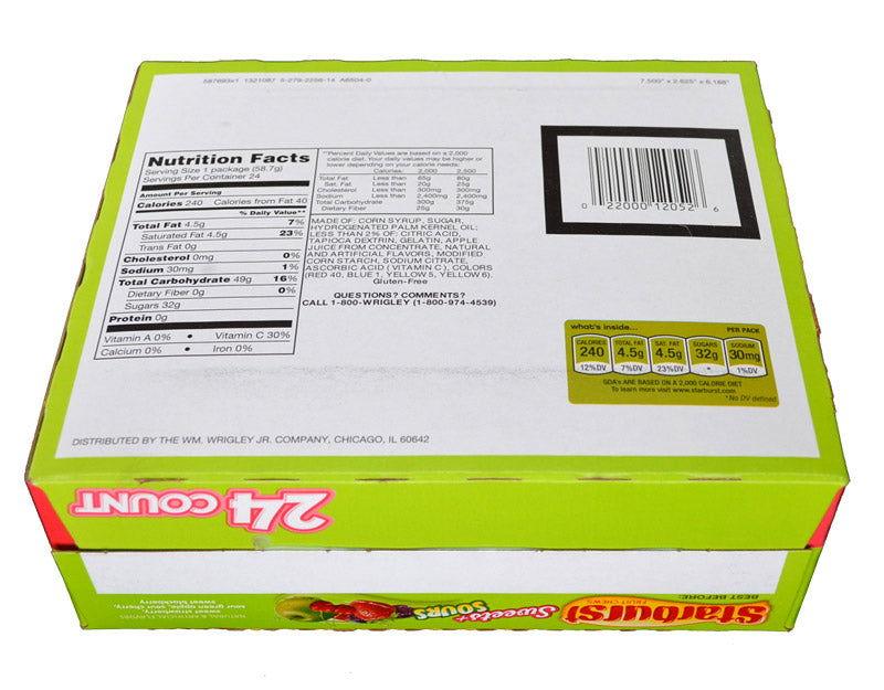 Starburst Sweets and Sour Fruit Chews - CandyFavorites