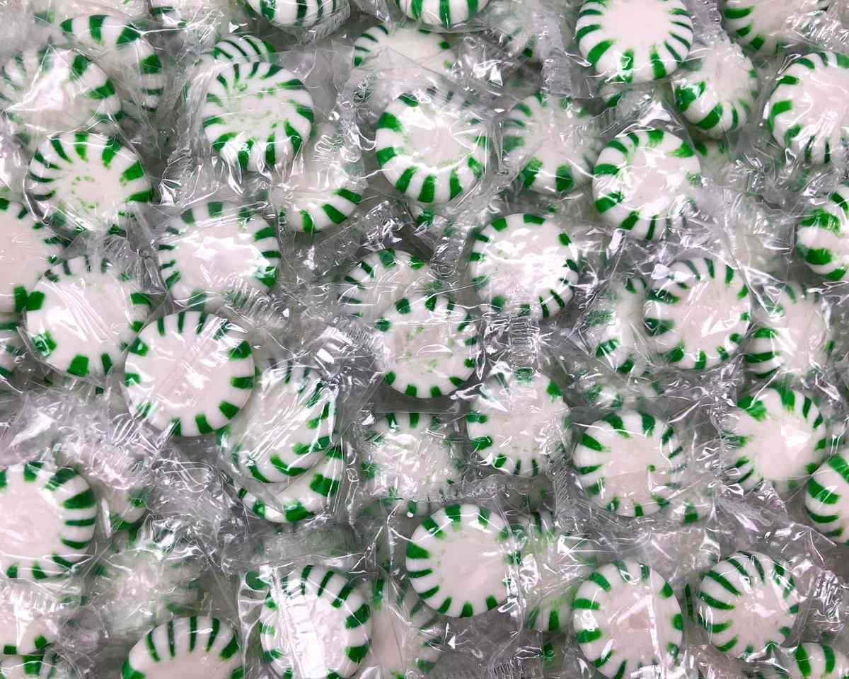 Spearmint Starlight Mints - 5 lb. – Candy Favorites
