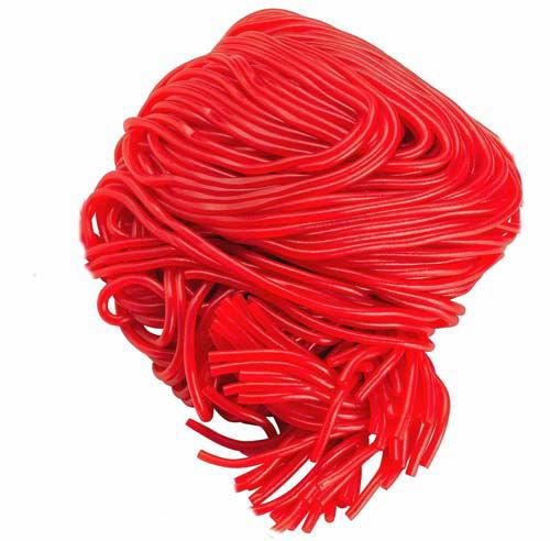 Strawberry Licorice Laces - CandyFavorites