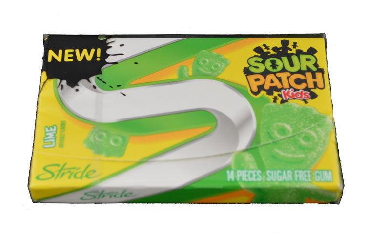 Stride Sour Patch Kids Lime Sugar Free Gum - CandyFavorites