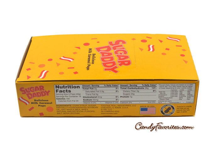 Sugar Daddy Delicious Miniature Milk Caramel Lollipops - CandyFavorites