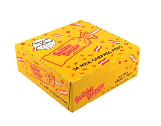Sugar Daddy Milk Caramel Lollipops - CandyFavorites