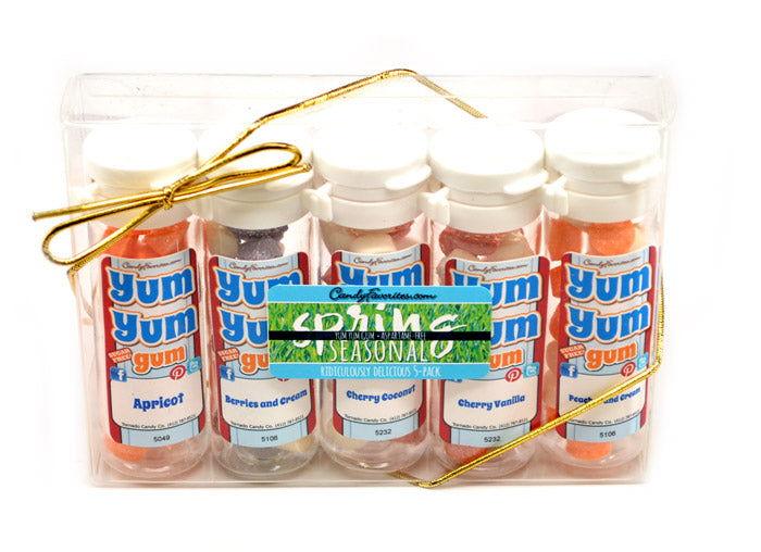 
                      
                        Sugar Free Yum Yum "Spring Seasonal" Five Pack Gum Assortment - CandyFavorites
                      
                    