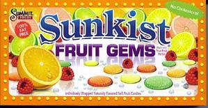 Sunkist Fruit Gems - Concession Box - CandyFavorites