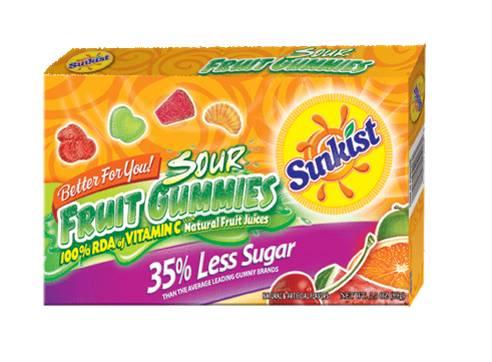 Sunkist Sour Assorted Gummies Box - CandyFavorites