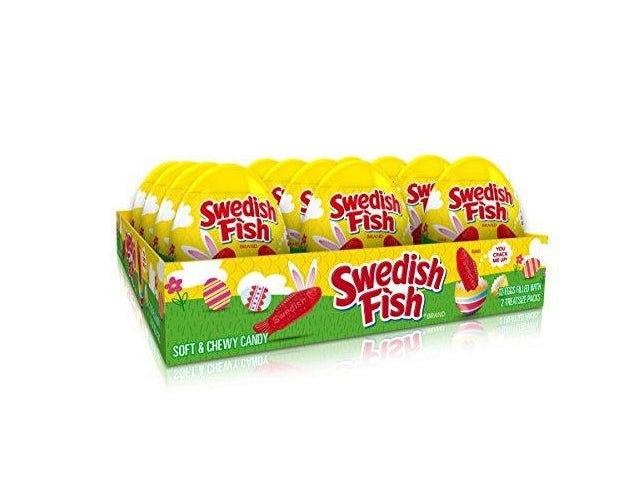 Swedish Fish Filled Easter Eggs - CandyFavorites