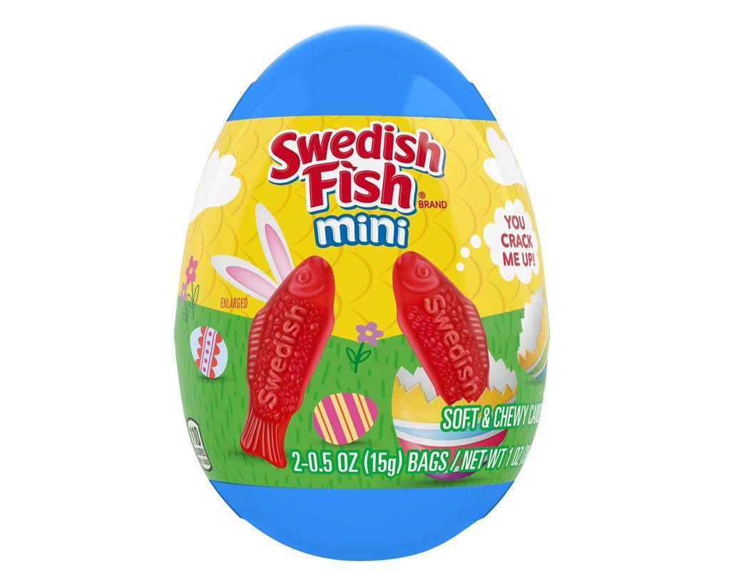 Swedish Fish Filled Easter Eggs - CandyFavorites