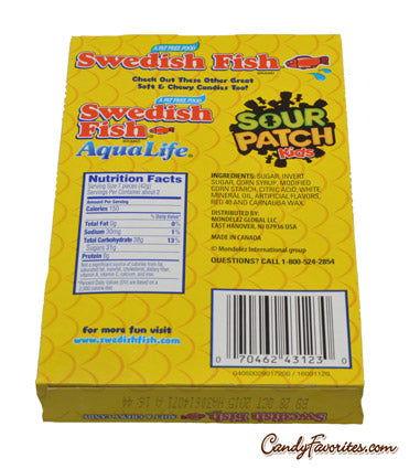 1 box swedish fish Swedish Fish Soft & Chewy Candy 3.1 Ounce Box
