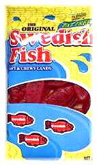 Swedish Fish Soft & Chewy Candy 5 Ounce Peg Bags - CandyFavorites