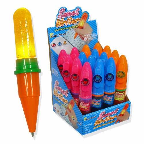 Sweet Writer Flashing Candy Ballpen - CandyFavorites