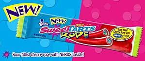 Sweetarts - Rope with Nerds - CandyFavorites