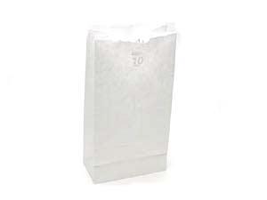 Ten Pound White Paper Bags - CandyFavorites