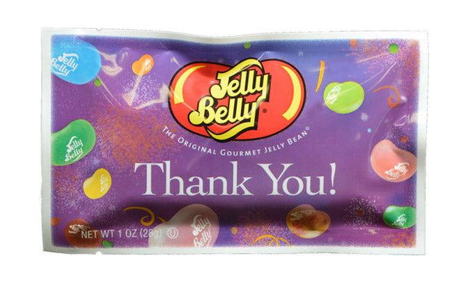 Thank You Assorted Flavors Jelly Belly Jelly Beans 1 oz. Bags - CandyFavorites