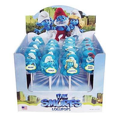 The Smurfs Lollipops - CandyFavorites