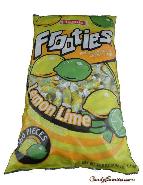 Tootsie Frooties Lemon Lime Flavored Chewy Candy - CandyFavorites