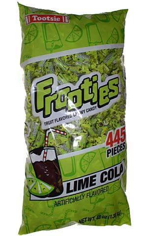 Tootsie Frooties Lime Cola - CandyFavorites