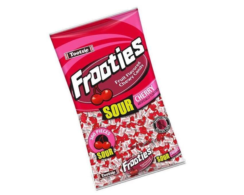 Tootsie Frooties Sour Cherry Flavored Chewy Candy - CandyFavorites