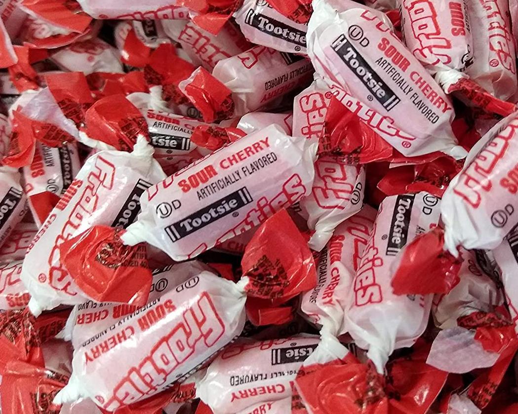 Tootsie Frooties Sour Cherry Flavored Chewy Candy - CandyFavorites