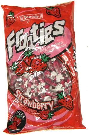 Tootsie Frooties Strawberry Flavored Chewy Candy - CandyFavorites