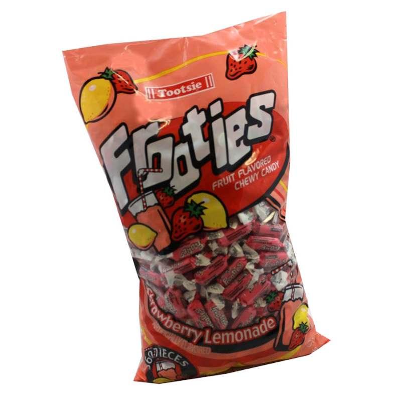 Tootsie Frooties Strawberry Lemonade Flavored Chewy Candy - CandyFavorites