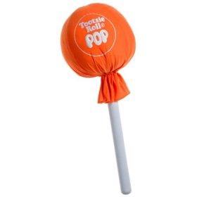Tootsie Pops Extra Large Orange Pillow - CandyFavorites