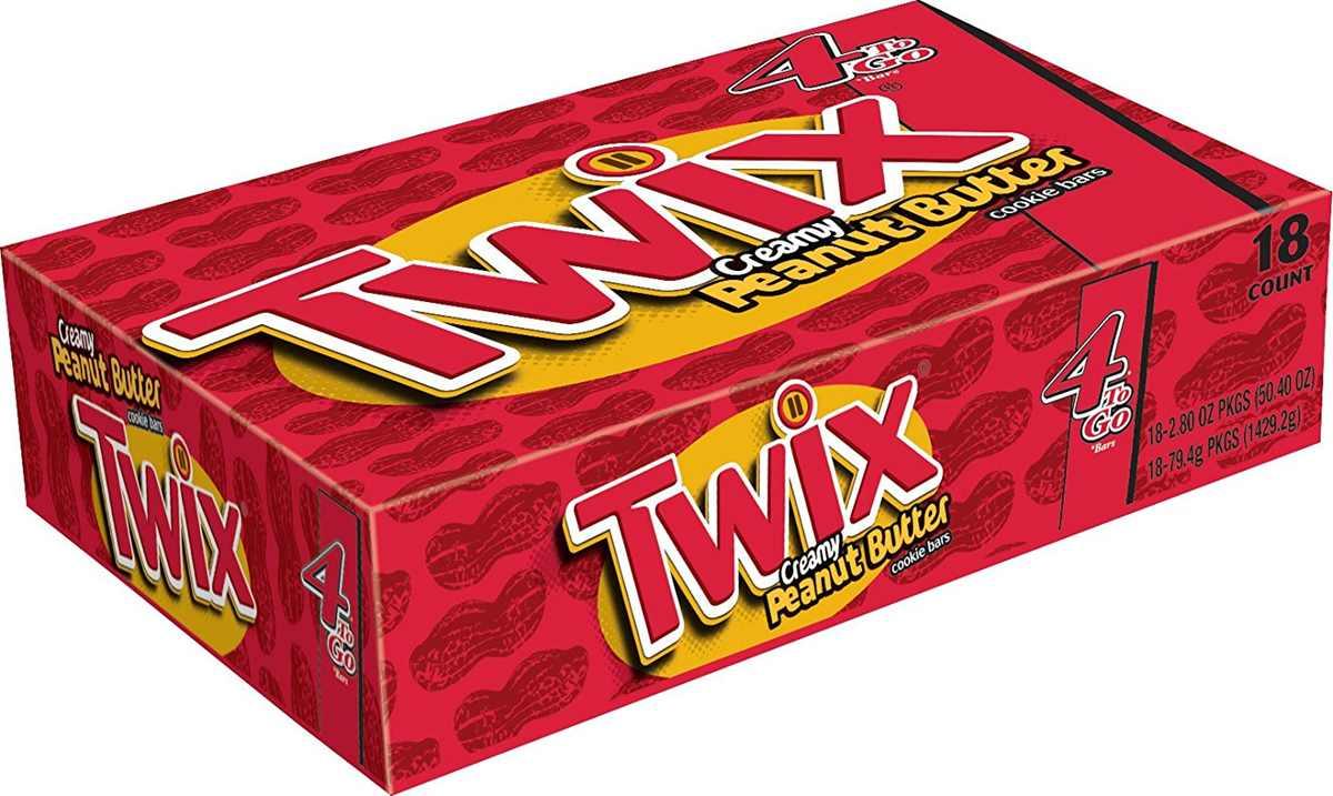 Twix Creamy Peanut Butter King Size Bars - CandyFavorites