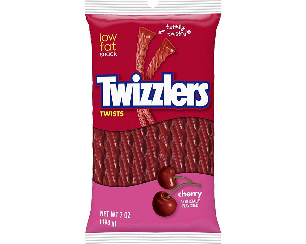 Twizzlers Cherry Licorice 7 Ounce Bag - CandyFavorites