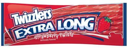 Twizzlers Extra Long Strawberry Licorice Twists - CandyFavorites