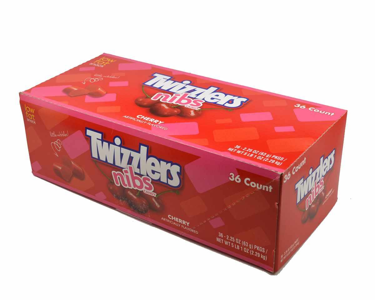 Twizzlers Nibs Red Licorice Bites - CandyFavorites