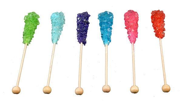 Unwrapped Assorted Swizzle Sticks - CandyFavorites