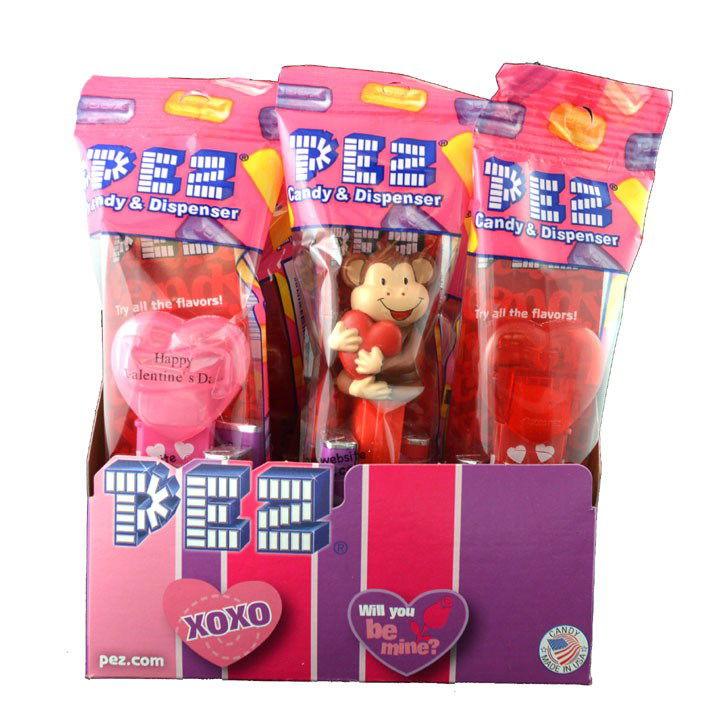 Valentine Pez Dispensers - CandyFavorites