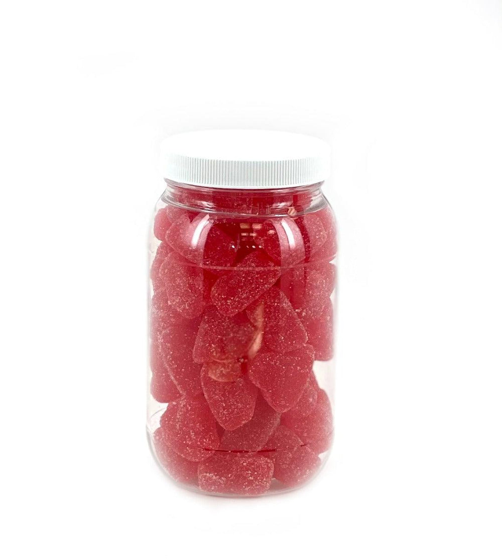 Valentine's Cherry Jelly Hearts Jar - CandyFavorites