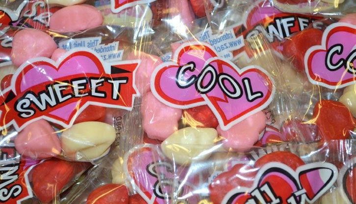 Valentine's Melocreme Sweetheart 1 oz. Bags - CandyFavorites